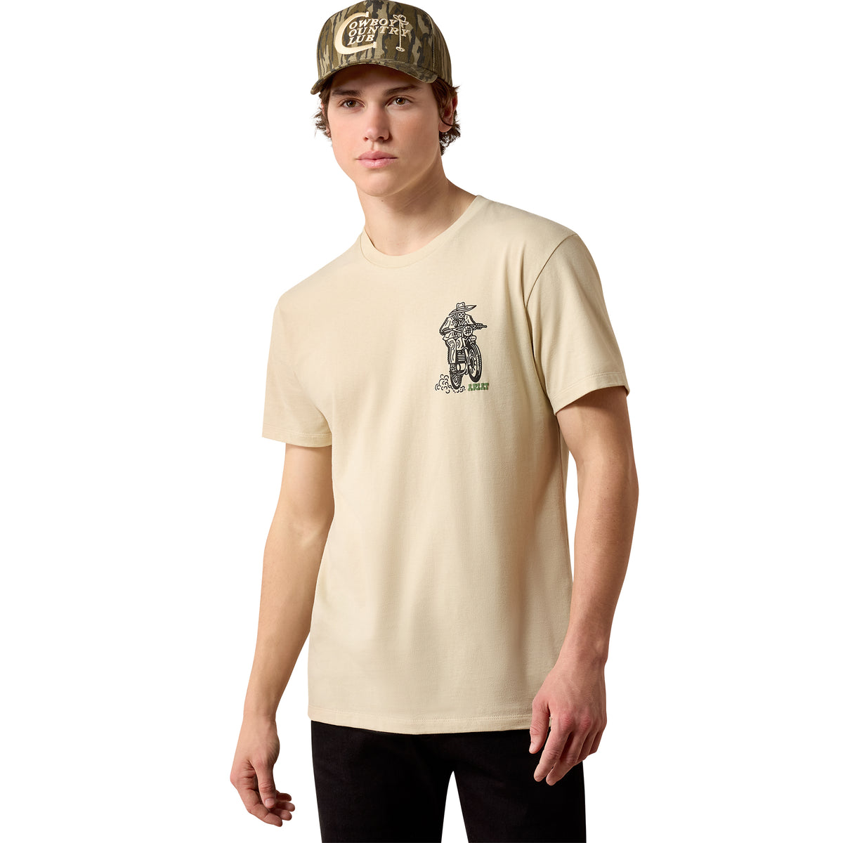 Men Full Throttle T-Shirt Natural 10080590