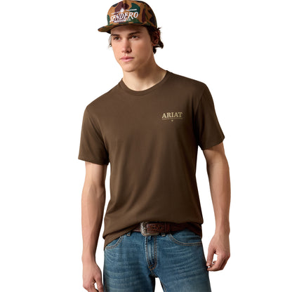 Men Mountain Bull T-Shirt Turkish Coffee 10080633