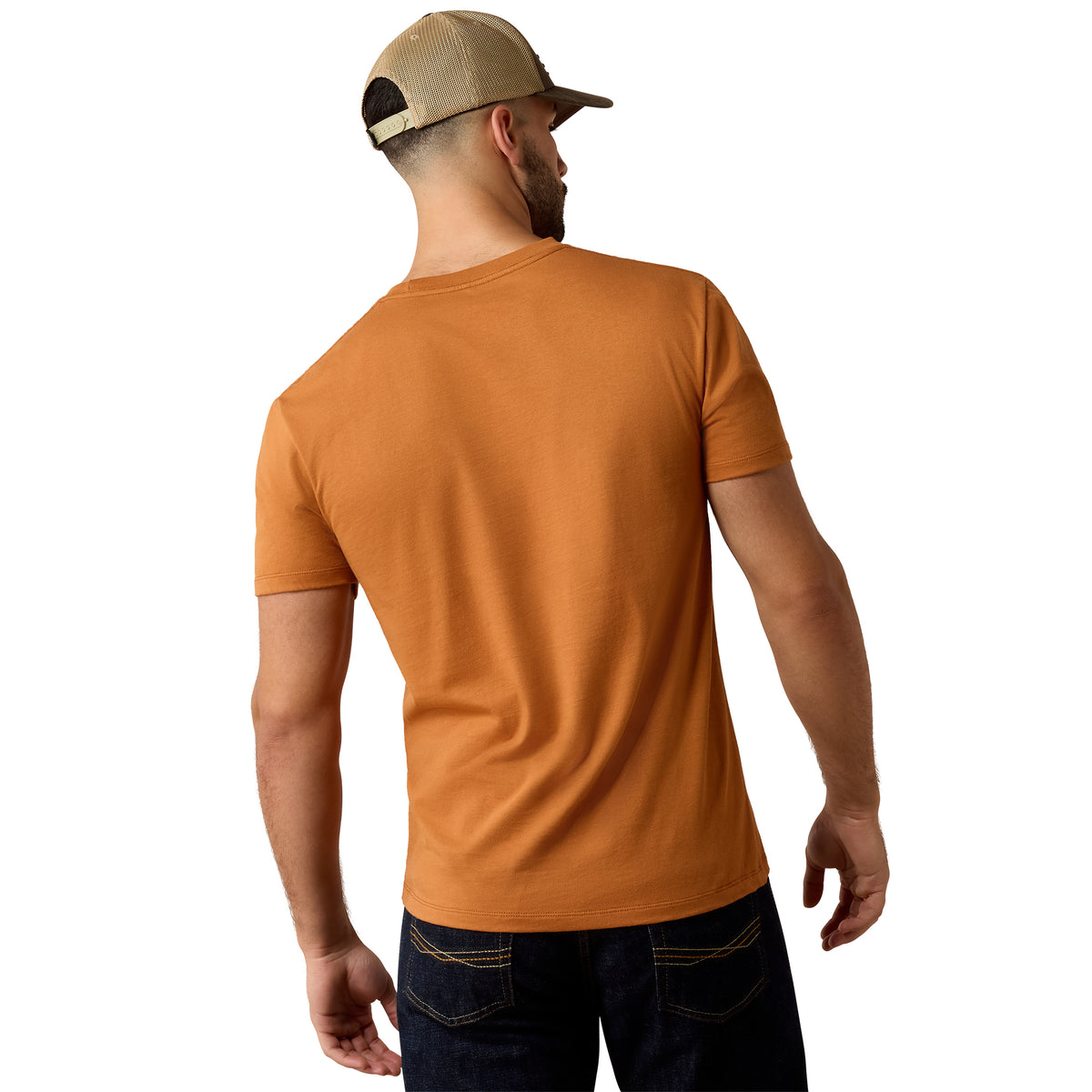 Men Pitted Logo T-shirt Adobe 10080700