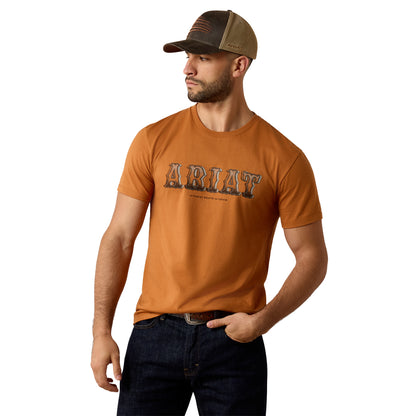 Men Pitted Logo T-shirt Adobe 10080700