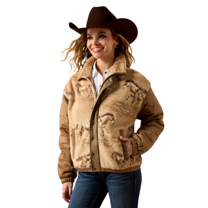 Women’s Ariat Sherpa Blocked Jacket 10079408