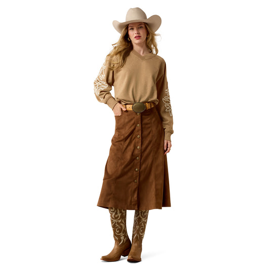 Women’s Juliette Sweatshirt Khaki Heather 10080602