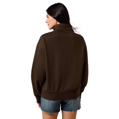 Women’s  Holiday 1/2 Zip Sweatshirt Delicioso 10085383