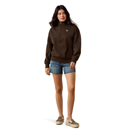 Women’s  Holiday 1/2 Zip Sweatshirt Delicioso 10085383