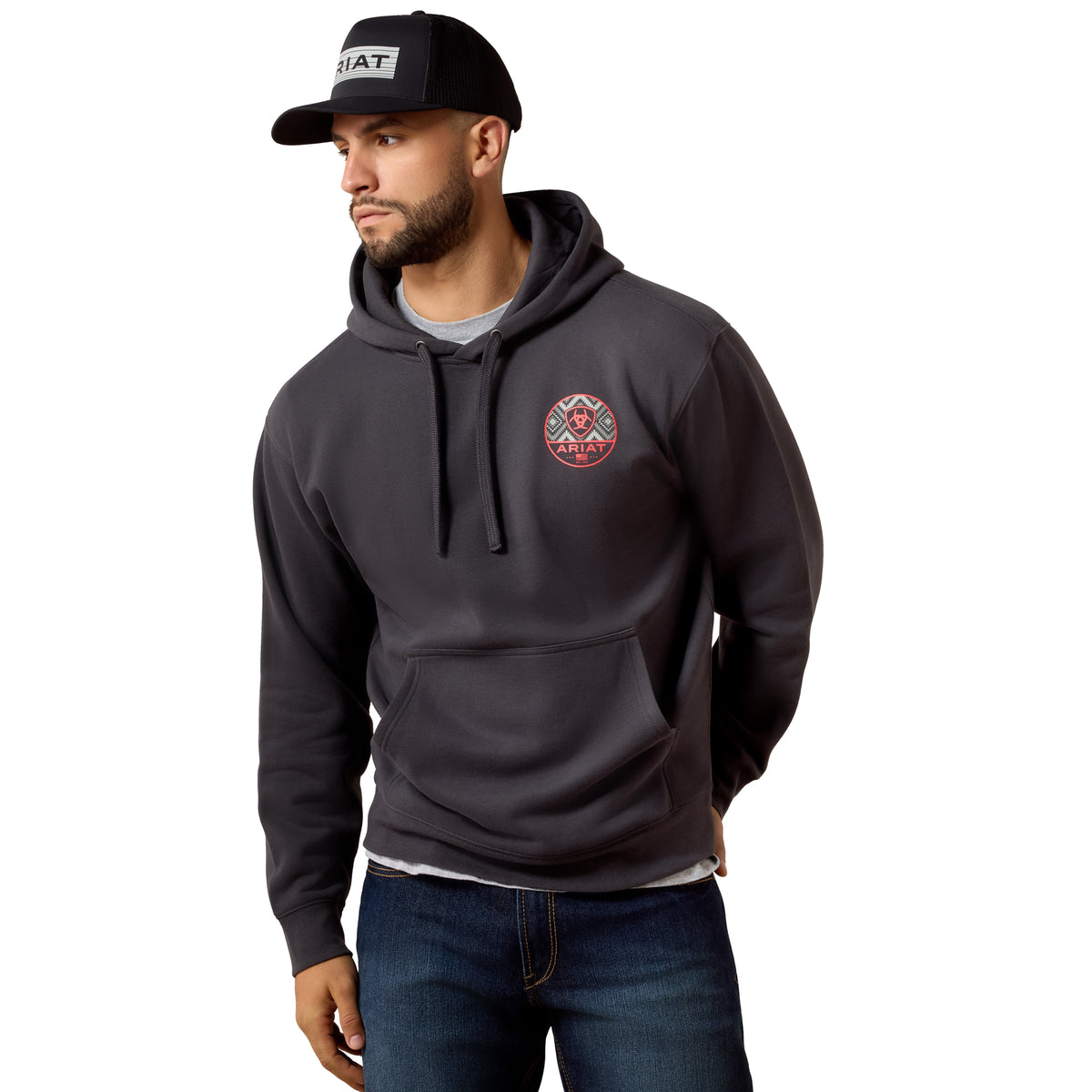 Men Frontier Circle Shape Hood Phantom 10081906