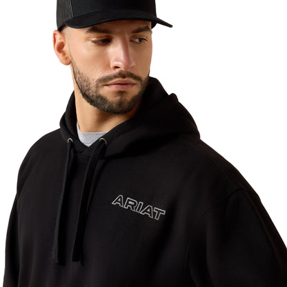 Men Chalk Diamond Patriot Hood Black 10081913
