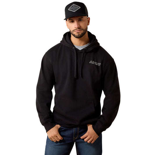 Men Chalk Diamond Patriot Hood Black 10081913