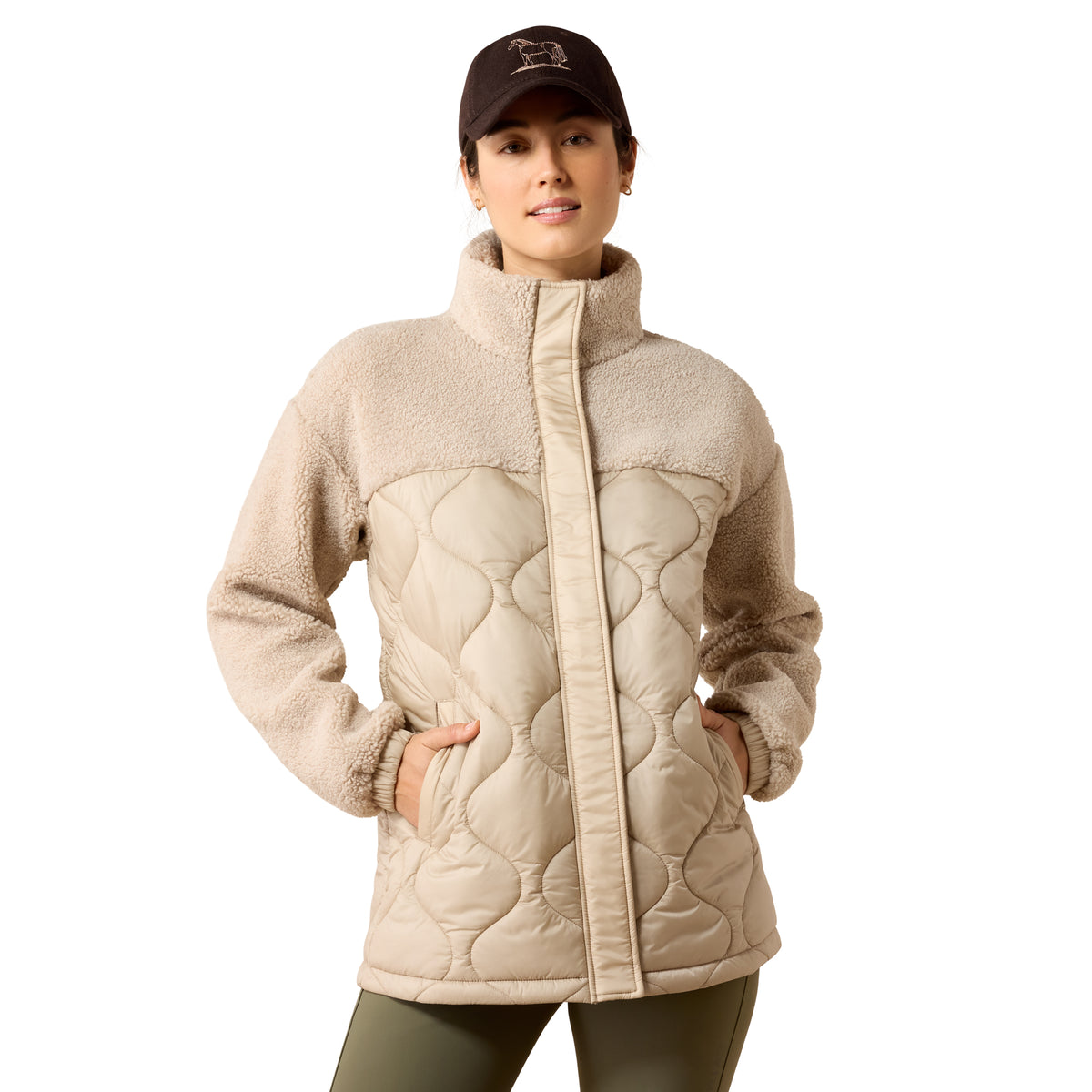 Women’s Sherpuff Jacket Chateau Grey 10079090