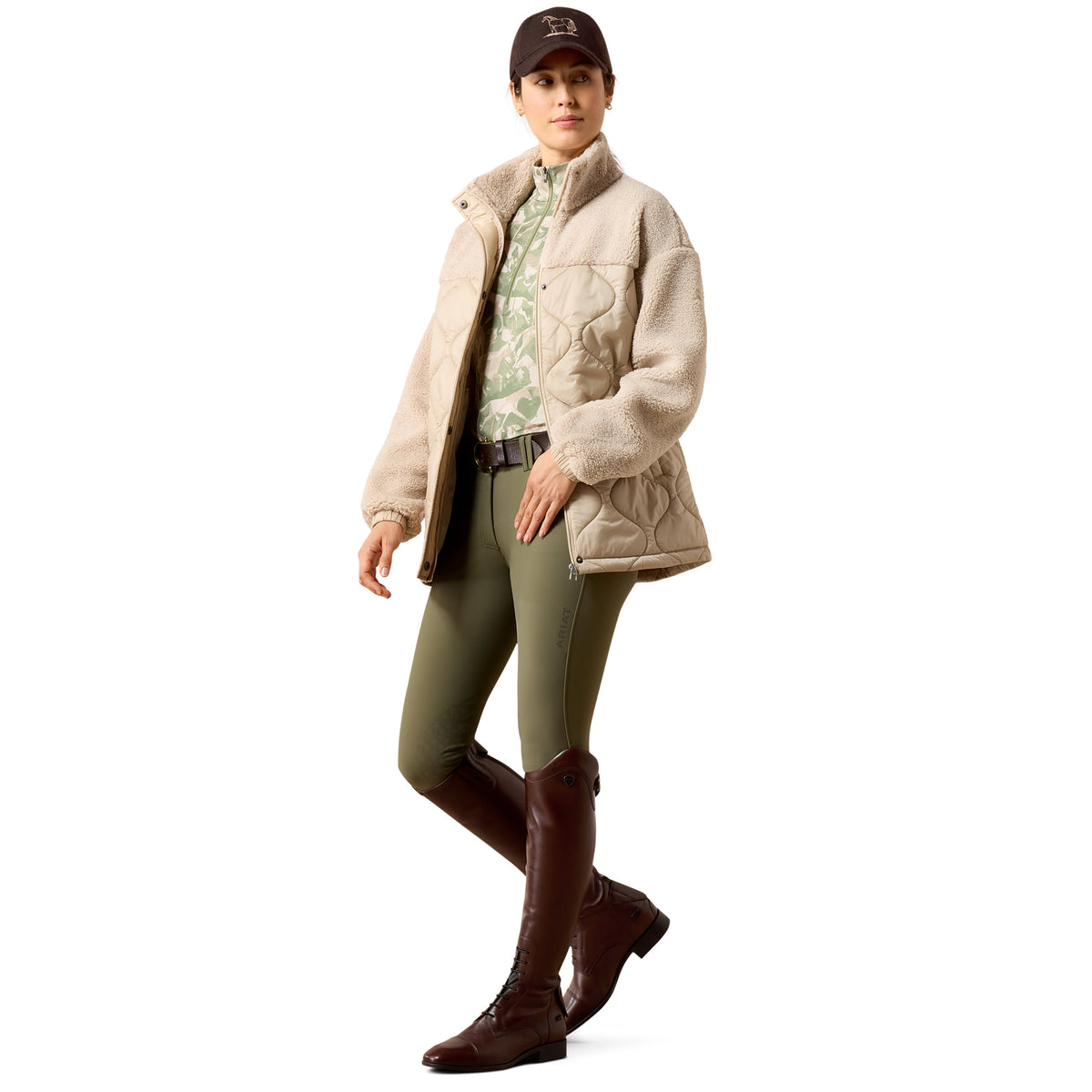 Women’s Sherpuff Jacket Chateau Grey 10079090