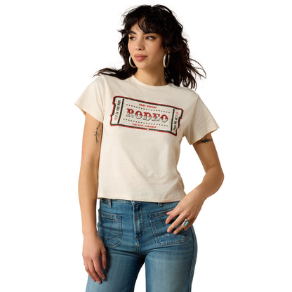 Women’s  One in the west Short Sleeve T-Shirt Natural 10082168