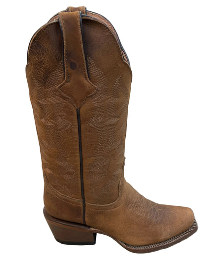 Women’s Cognac Calf W/Tonal Stitch Pattern