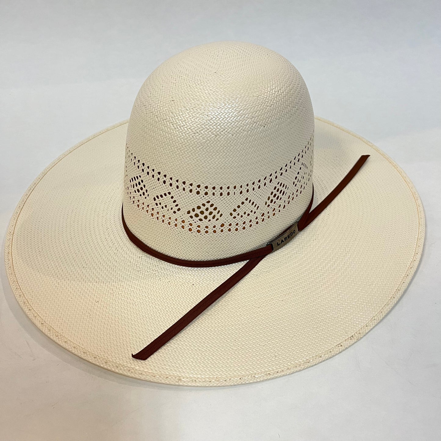 Laredo Straw 6" Crown- Ruidoso