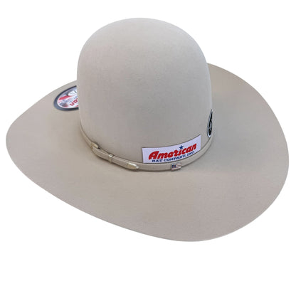 American Hat 40X Silverbelly Felt Hat 6" Open Crown
