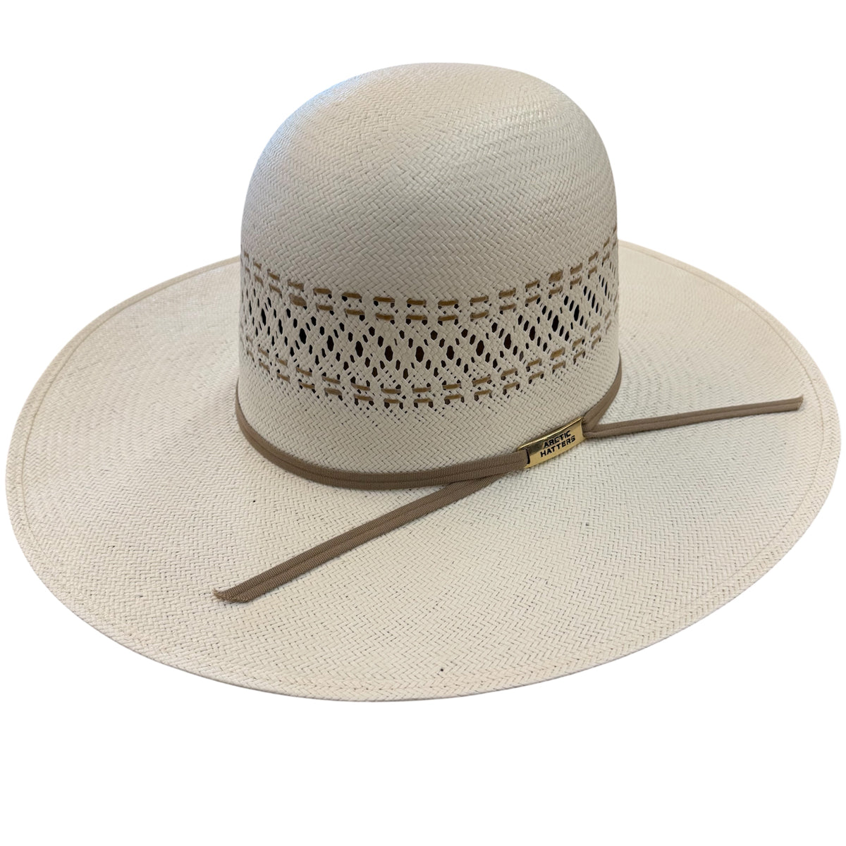 Arctic Hatters Strait Straw 6" Crown
