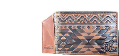 Red Dirt Bifold Wallet Brown Southwestern Design 2520638814