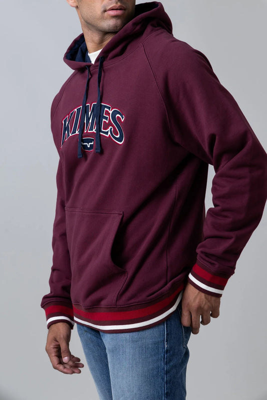 Men Kubo Hood Burgudy FINAL SALE