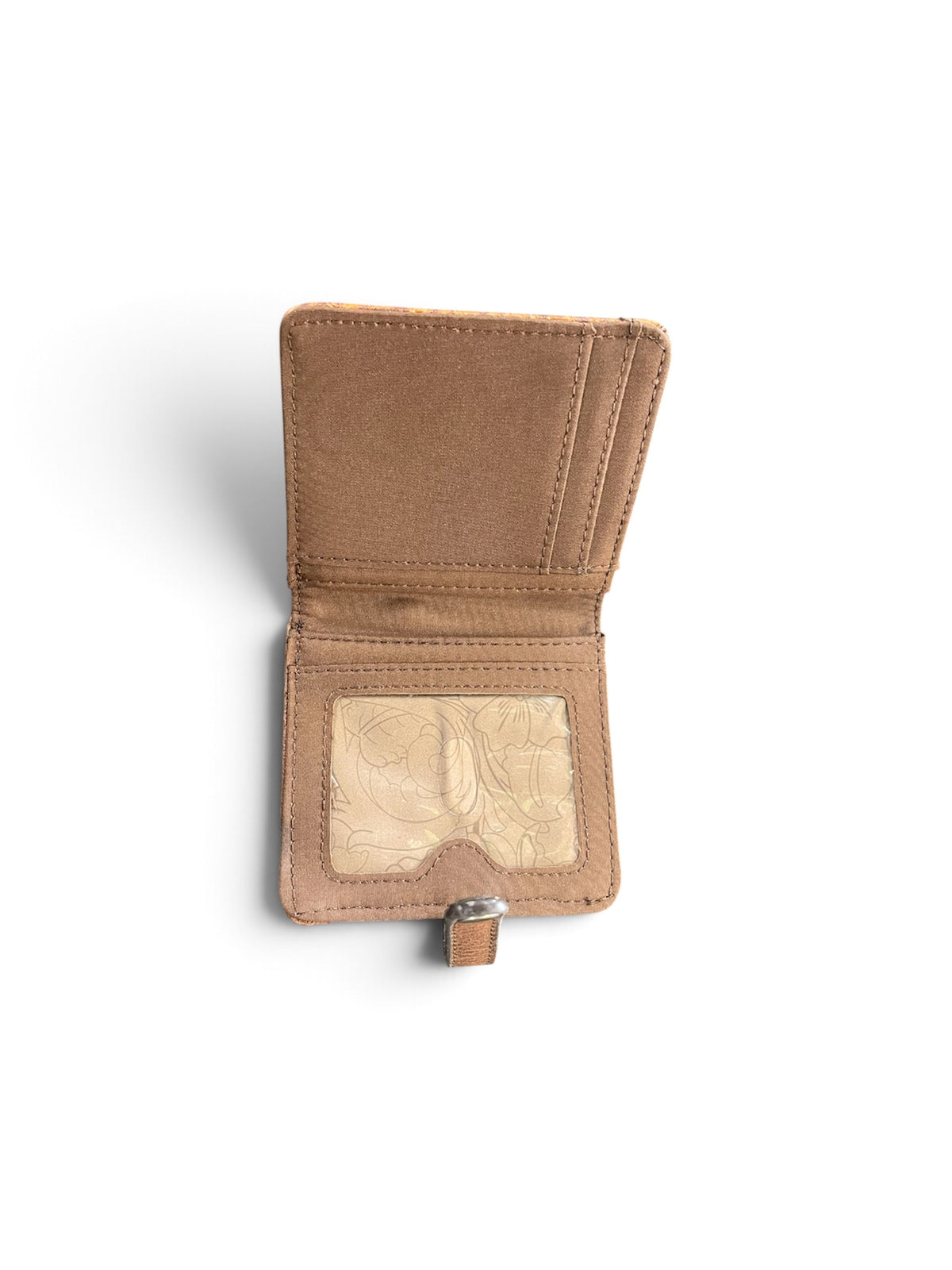 Justin Midi Bifold Wallet Saddle Brown Tooled 22081674W