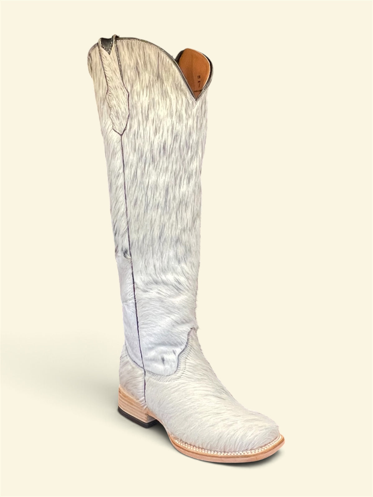 Tanner Mark Odessa Black&White Hair on cowhide TML205702
