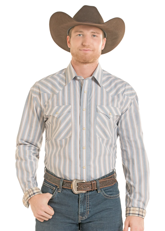 Men Long Sleeve Button Down RMN2S09534