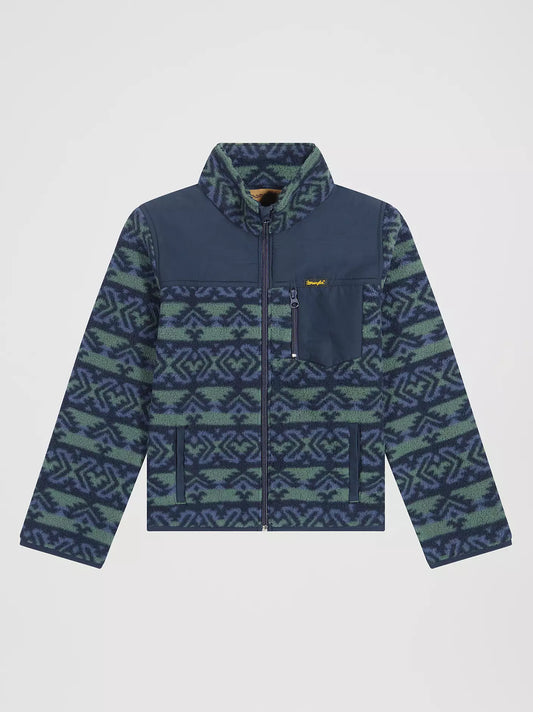 Boys Hay Away Full Zip Sherpa Jacket 112382927
