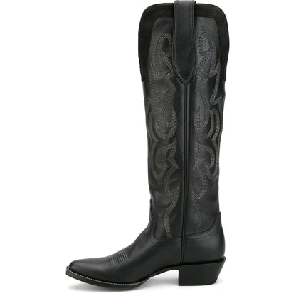 Womens Ada Cowhide Boots Black VN4484L