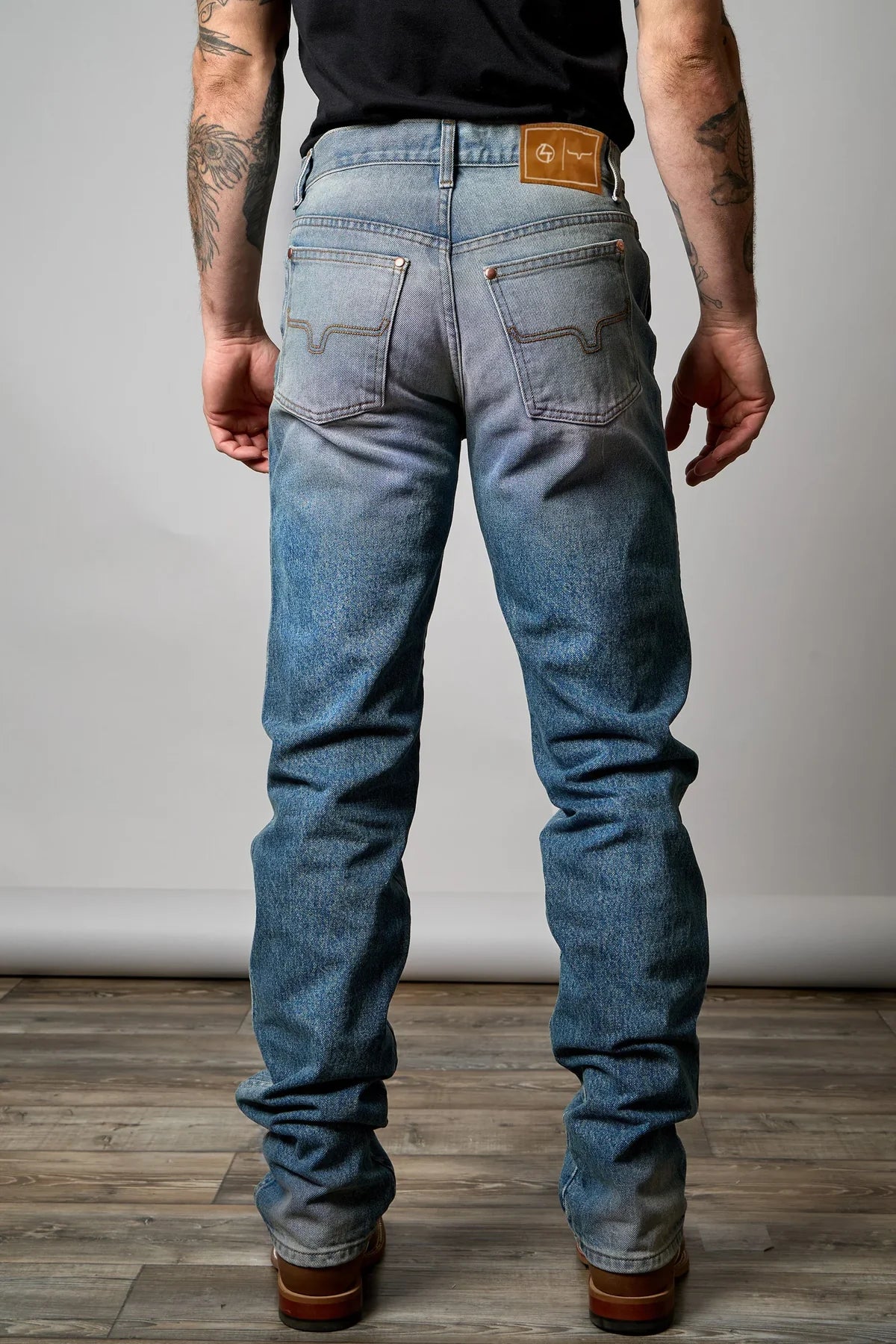 Men's Kimes Ranch Zach Top ZTKR01 Light Wash