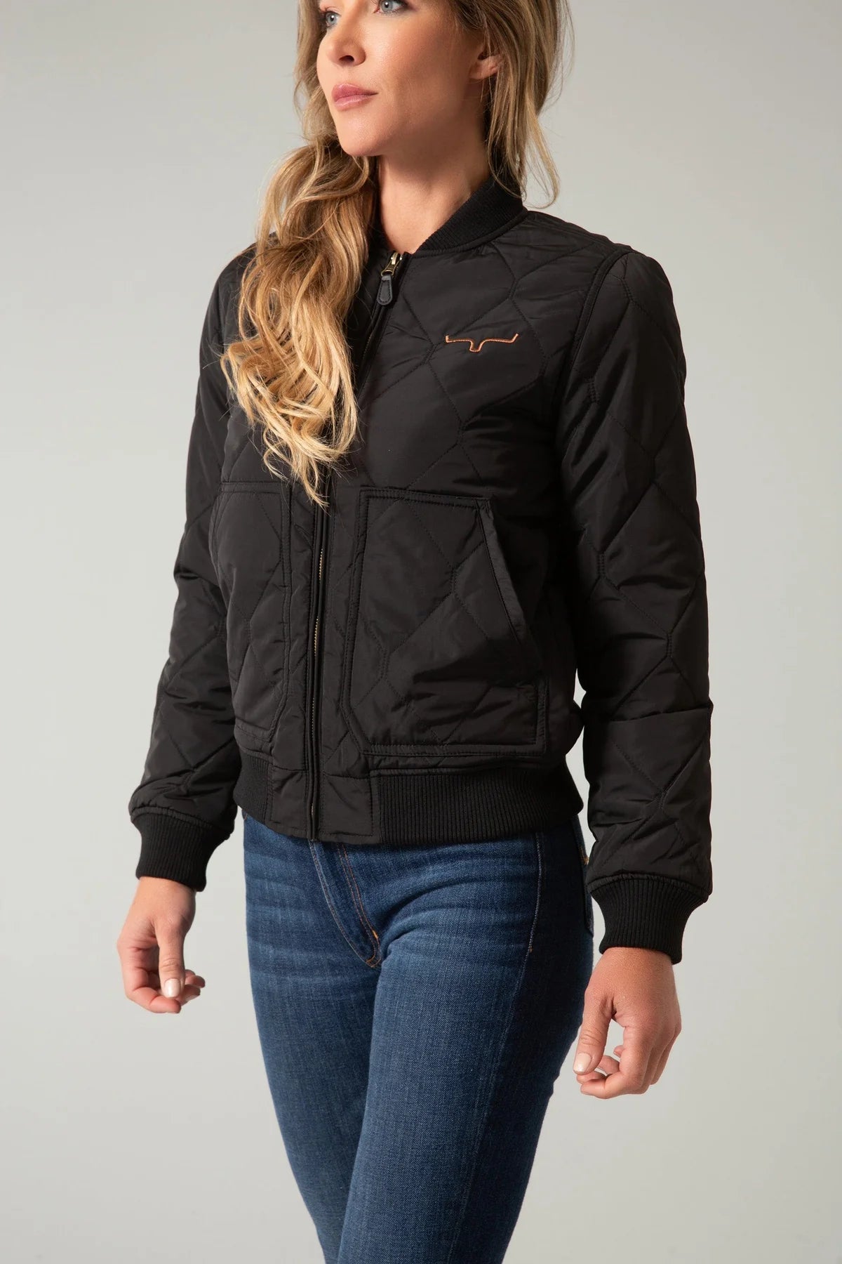 Women's Kimes Ranch Marinos Bomber Jacket BLACK