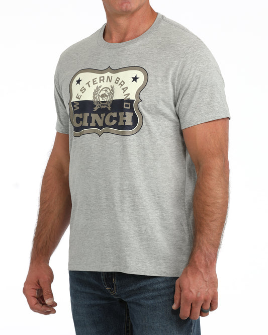 Men Short Sleeve T-Shirt Gray MTT1690747