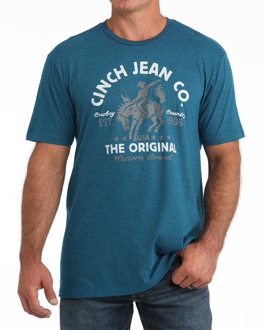 Men Short Sleeve T-Shirt MTT1690750 BLUE