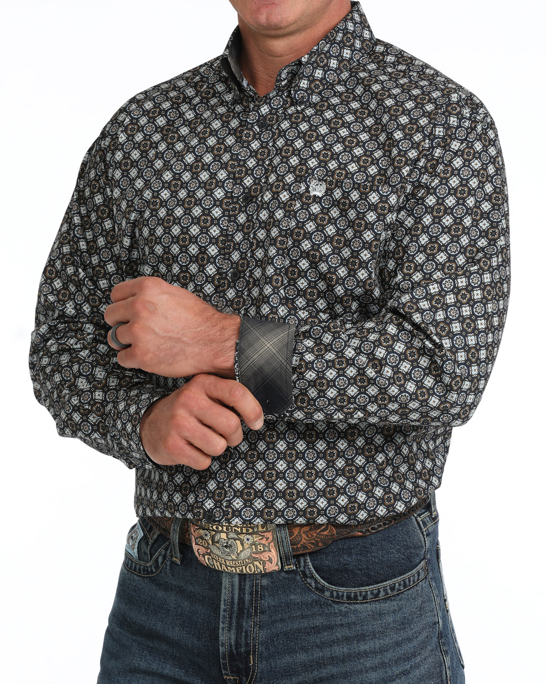 Men Classic Fit Button Down MTW1106149