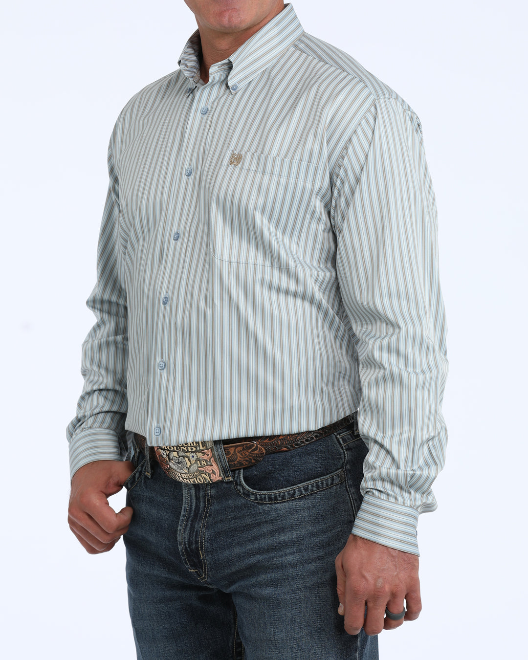 Men Classic Fit Button Down MTW1106153