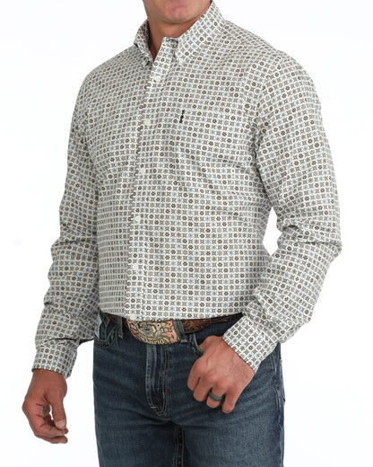 Men Modern Fit Button Down MTW1347165