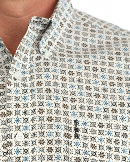 Men Modern Fit Button Down MTW1347165