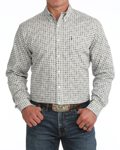 Men Modern Fit Button Down MTW1347165