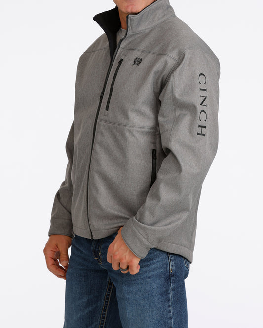 Men Bonded Jacket Gray MWJ1537008