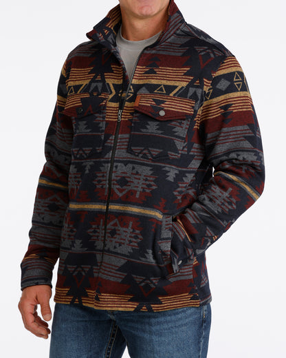 Men Brushed Knit Jacket MWJ1907005