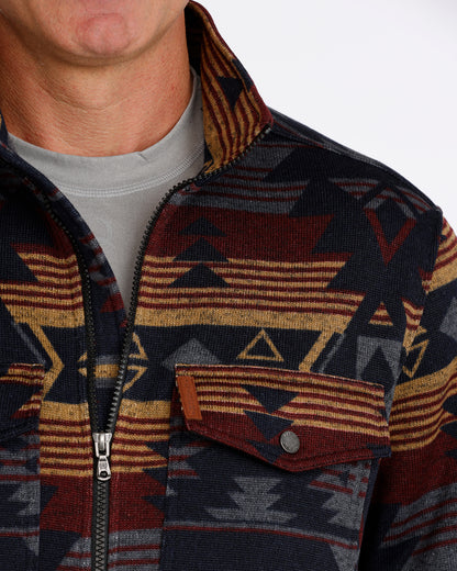 Men Brushed Knit Jacket MWJ1907005