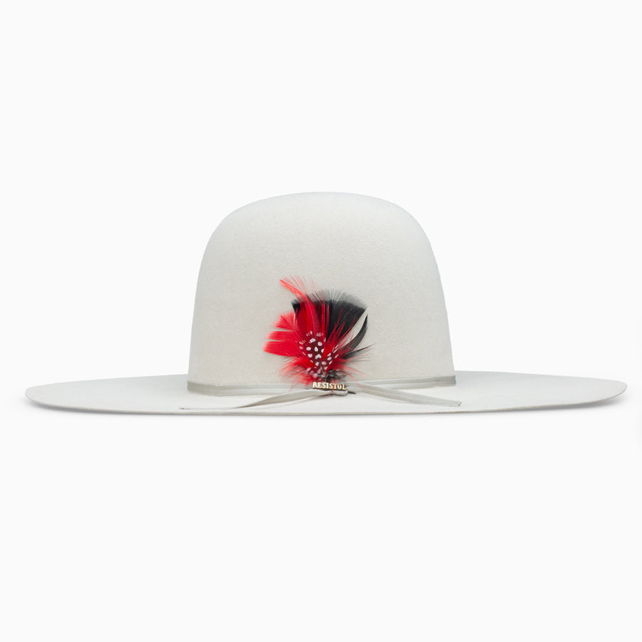 Resistol 7X Chute 5 Silverbelly Open Crown 6" Felt Hat