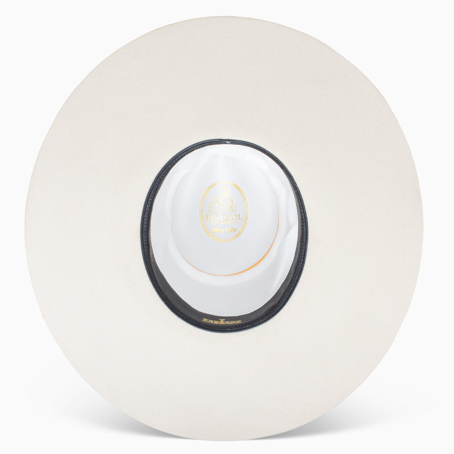 Resistol 7X Chute 5 Silverbelly Open Crown 6" Felt Hat