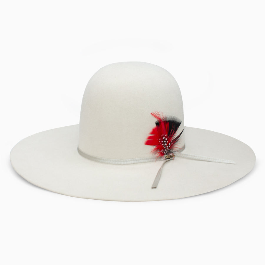 Resistol 7X Chute 5 Silverbelly Open Crown 6" Felt Hat