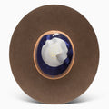 Resistol Five Star Chocolate Felt 6" Open Crown Felt Hat