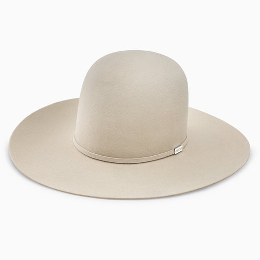 Resistol Five Star Silverbelly Felt 6" Open Crown Felt Hat