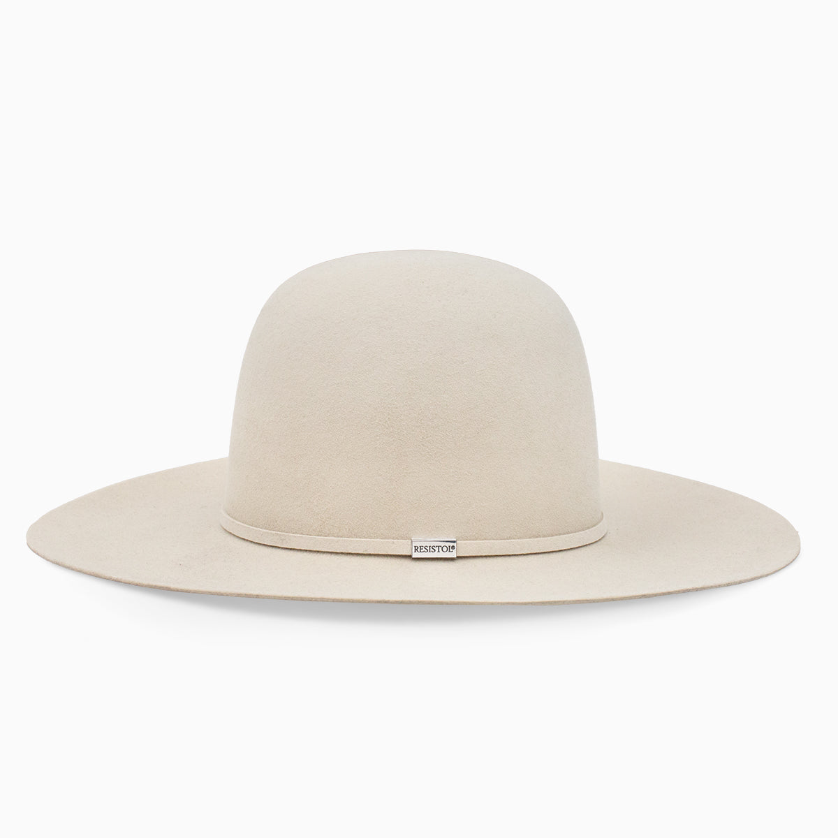 Resistol Five Star Silverbelly Felt 6" Open Crown Felt Hat