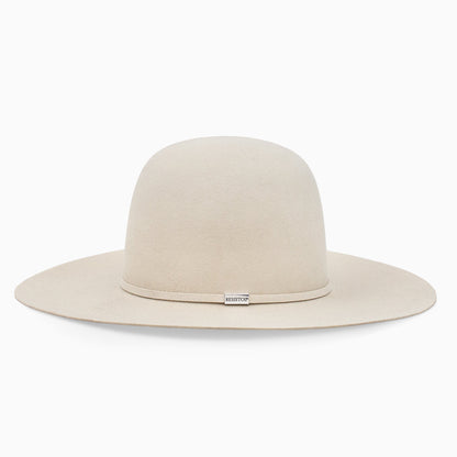 Resistol Five Star Silverbelly Felt 6" Open Crown Felt Hat