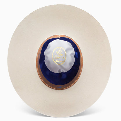 Resistol Five Star Silverbelly Felt 6" Open Crown Felt Hat
