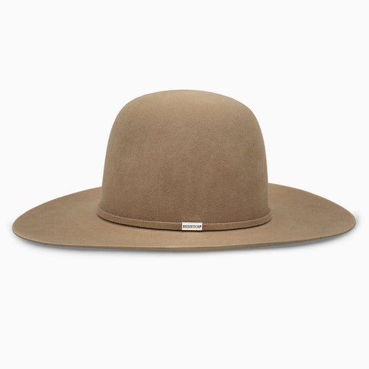 Resistol Five Star Sahara Felt 6" Open Crown Felt Hat