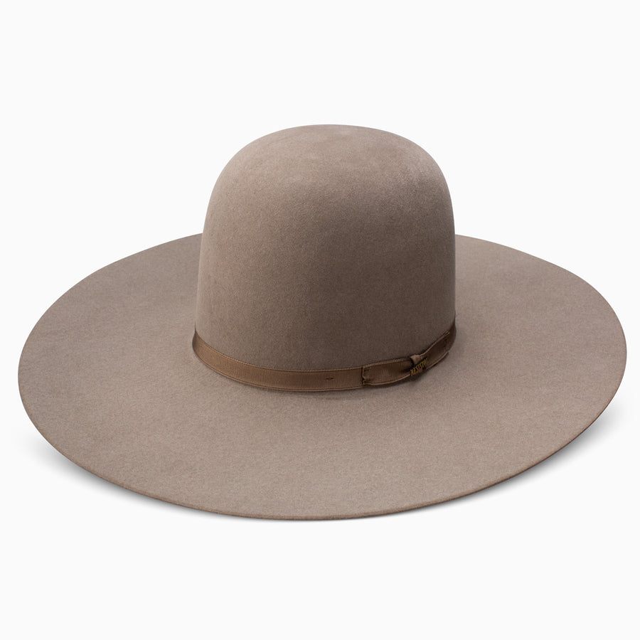 Resistol 7X Showdown Stone 6" Open Crown Felt Hat