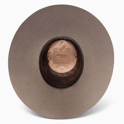 Resistol 7X Showdown Stone 6" Open Crown Felt Hat