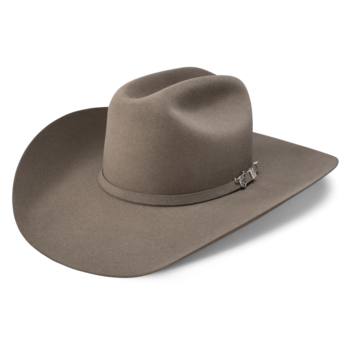Resistol USTRC 6x Stone Felt Hat 6" RB Crown