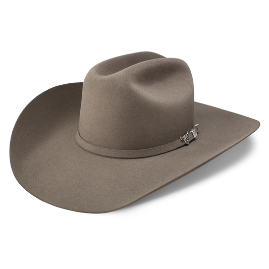 Resistol USTRC 6x Stone Felt Hat 6" RB Crown